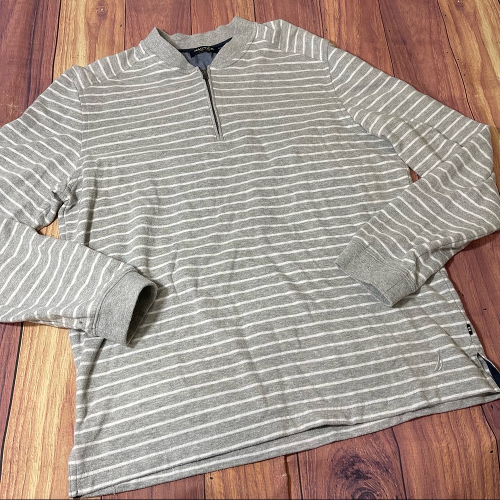 Men’s Nautica 3/4 Zip Long Sleeve Top - Picture 3 of 11